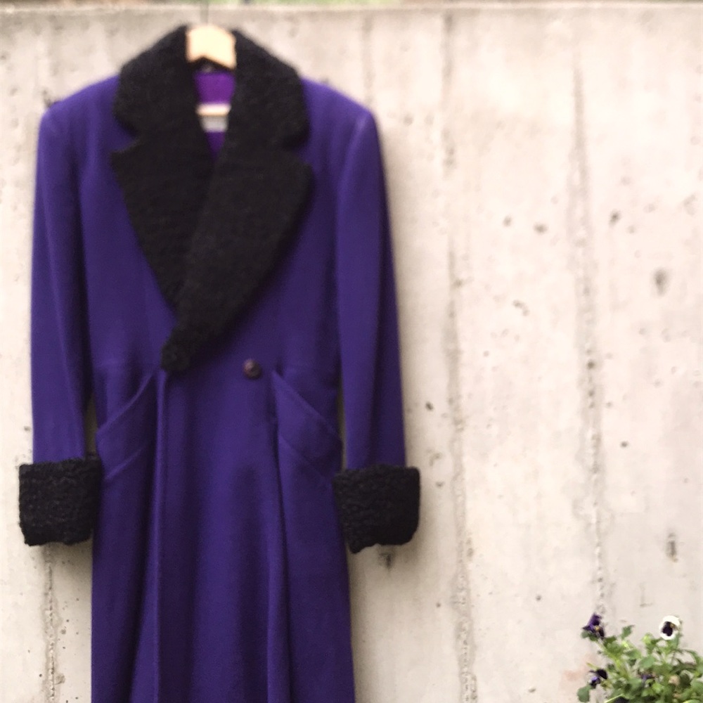 Vintage Wool Full length winter coat